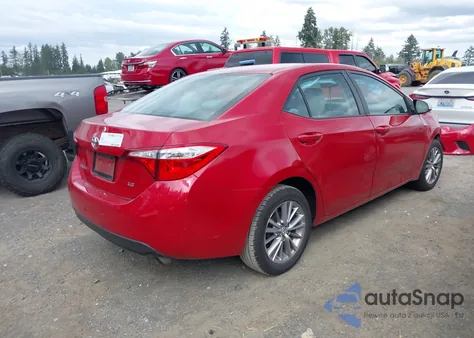 2014 Toyota Corolla Le Plus z USA, uszkodzony, nr VIN 2T1BURHE8EC096958